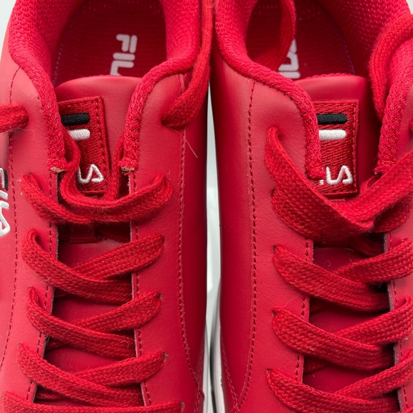 FILA women’s Red Trainers - Picture 5 of 7